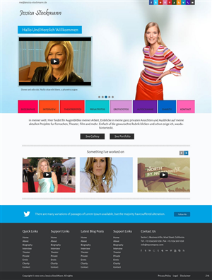 Web Design by pb for this project | Design: #3036589