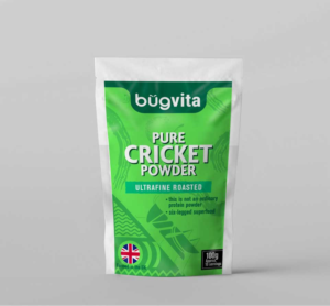 Insect-based foods company needs bright, eye catching pouch design for its Pure Cricket Powder | Design Emballage par Soluciones Creativas