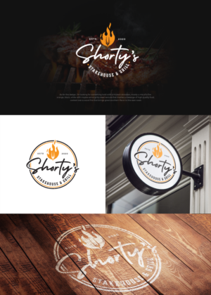 Shorty's Smokehouse and Grill | Logo Design by Arthy