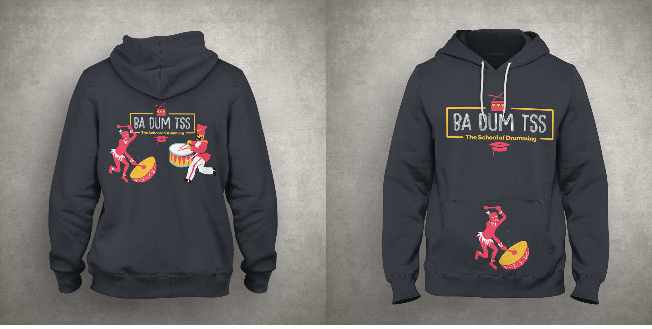 Diseño de Camiseta por Kero para The School of Drumming | Diseño #25343391