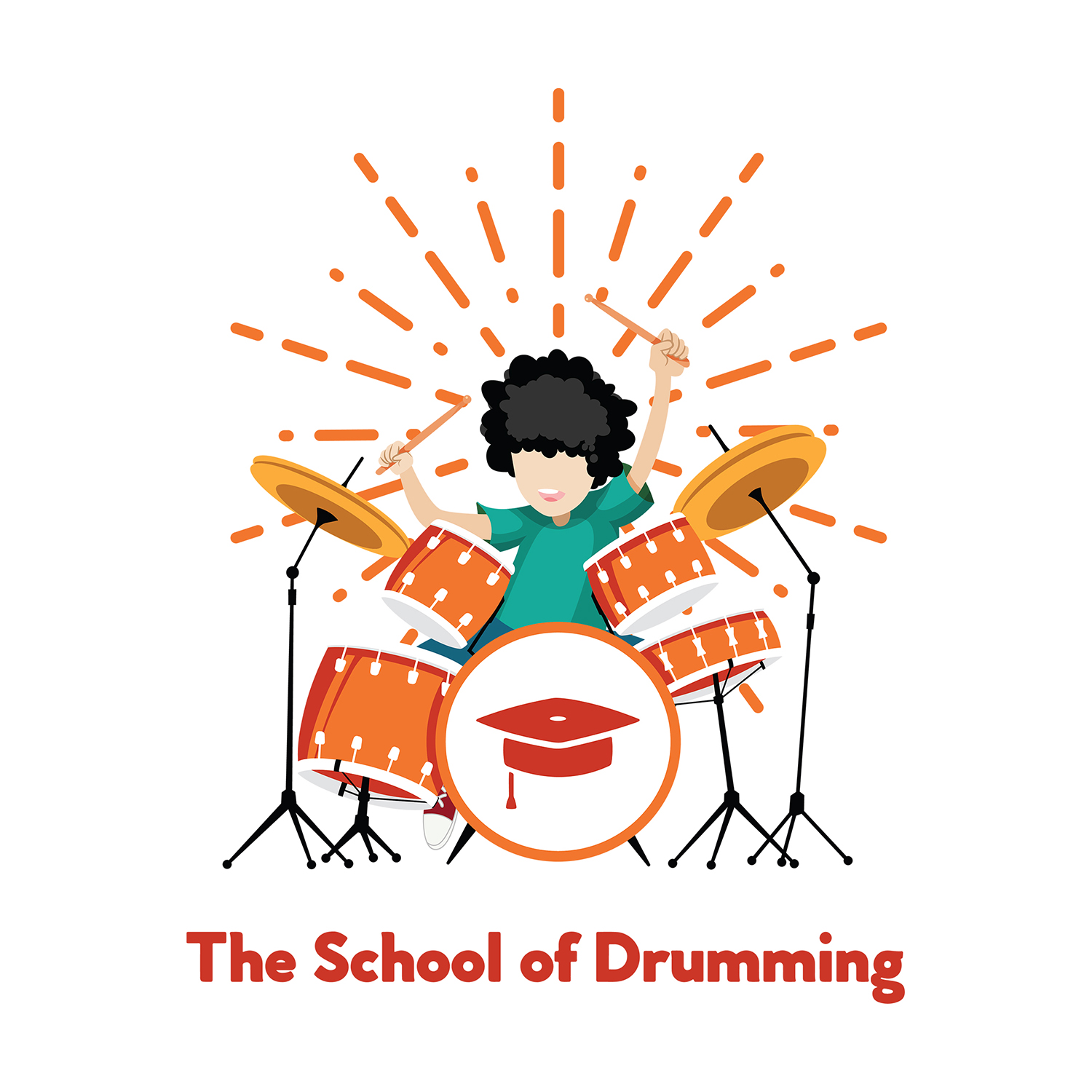 Diseño de Camiseta por Meowington para The School of Drumming | Diseño #25341587