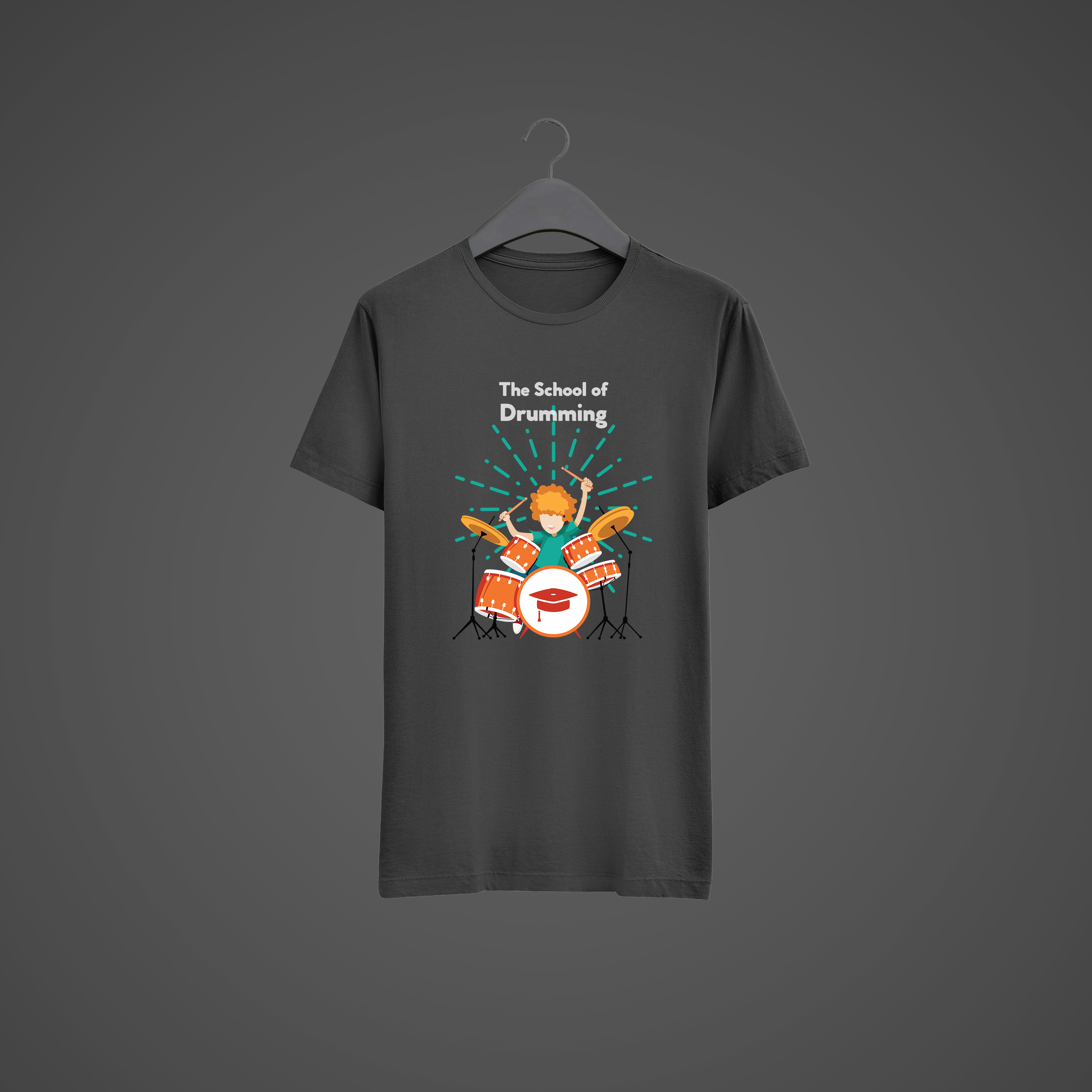 T-shirt Design by Meowington for The School of Drumming | Design #25341590