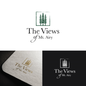 The Views of Mt. Airy | Logo Design by Amethystica