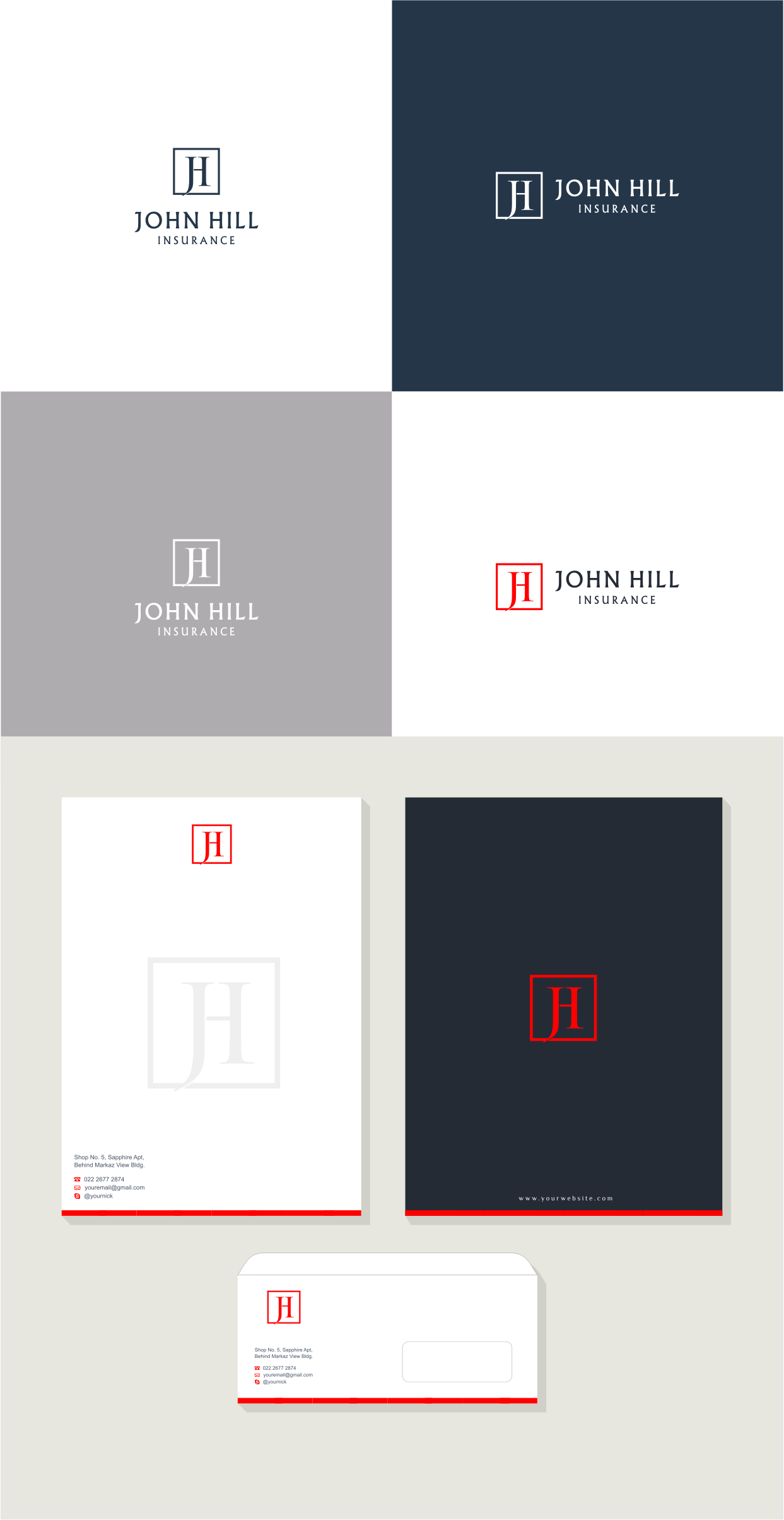 Diseño de Logo por surf sta para John Hill Agency | Diseño #25336429