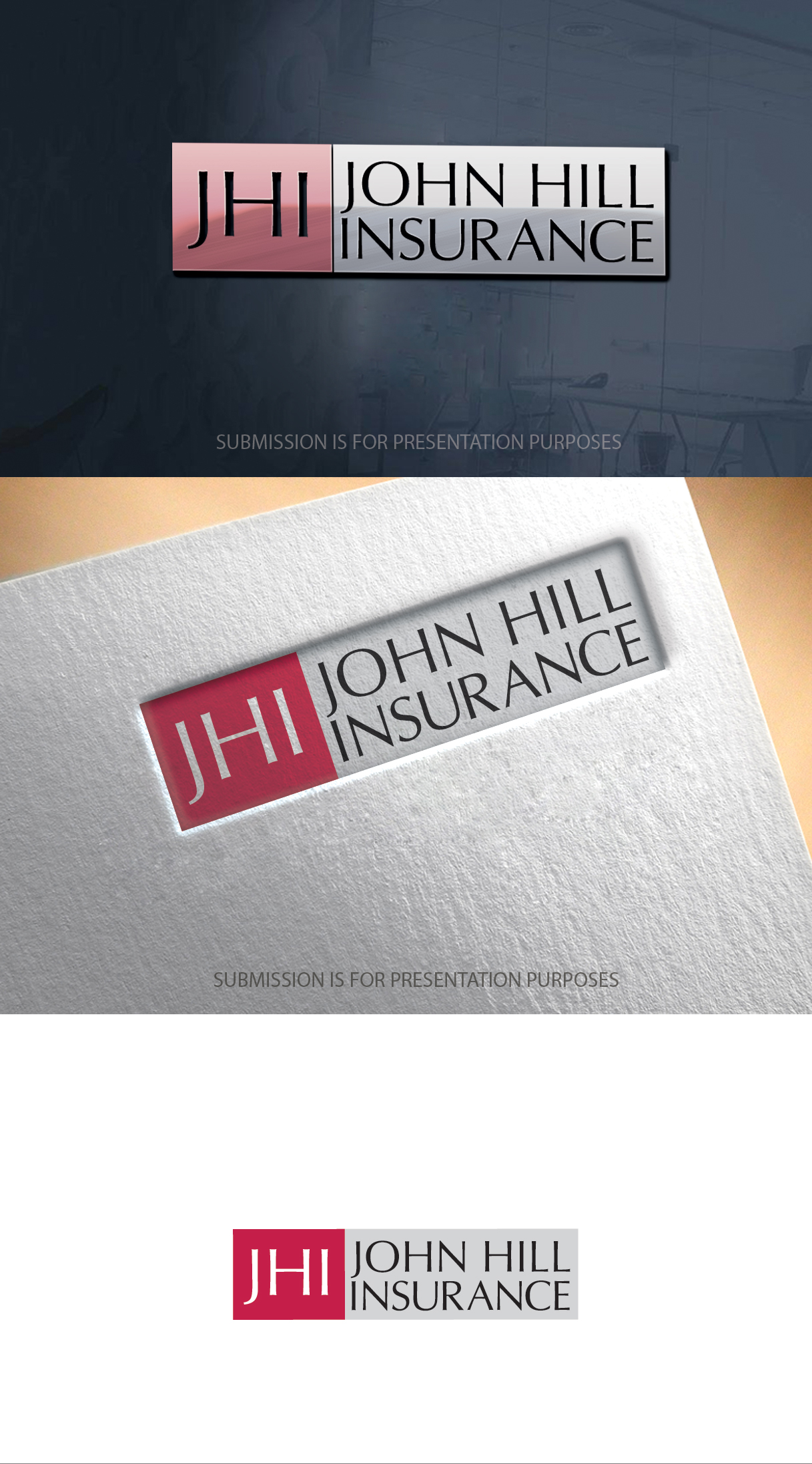 Logo Design by graphicevolution for John Hill Agency | Design #25330927