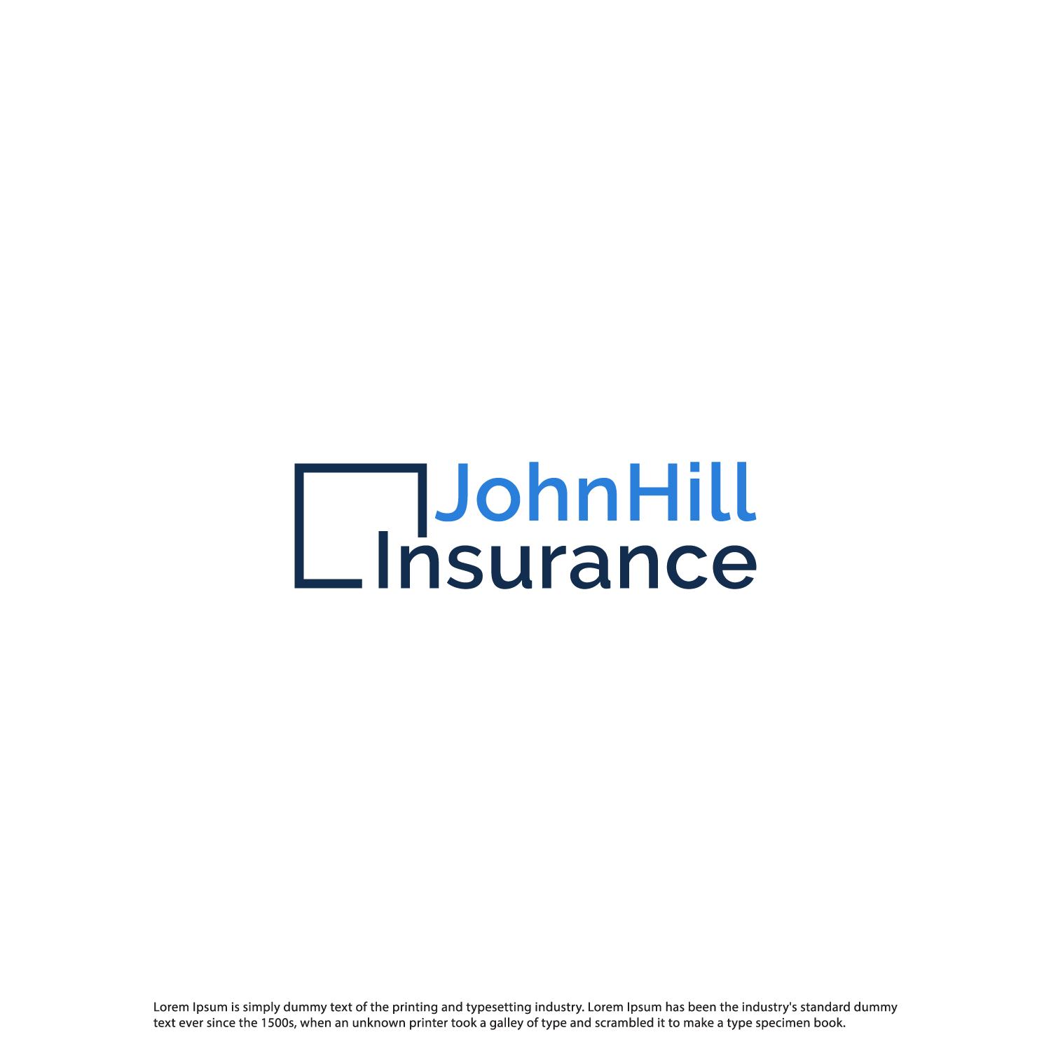 Logo Design by Potatow for John Hill Agency | Design #25372025