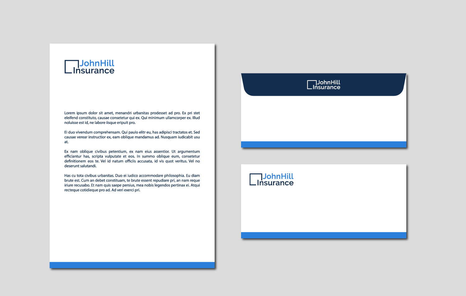 Logo Design by Potatow for John Hill Agency | Design #25372162