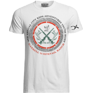 4th annual City Kids Adventures  Youth Hunt at Harrell Whitetail Ranch | T-shirt Design by creative gravity