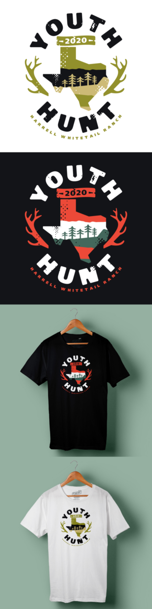 4th annual City Kids Adventures  Youth Hunt at Harrell Whitetail Ranch | T-shirt Design by 1Concept