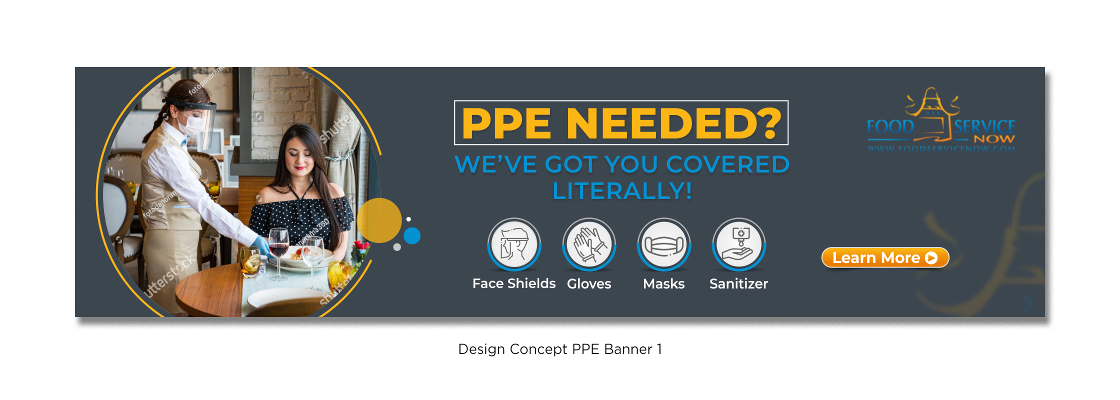 Banner-Design von D Creative für Foodservice Now | Design #25334919