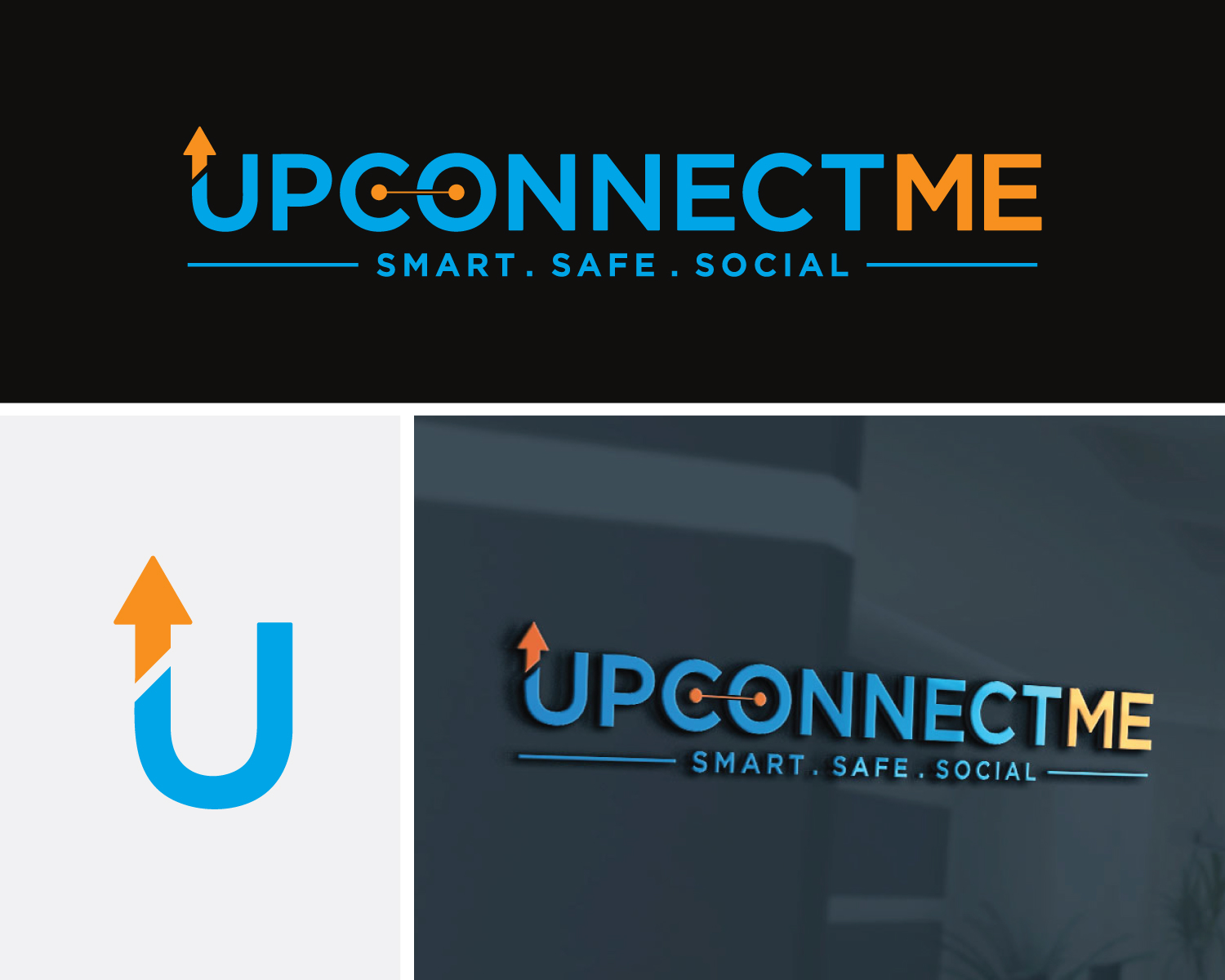 Logo Design by Atec for UpConnectMe | Design #25341683