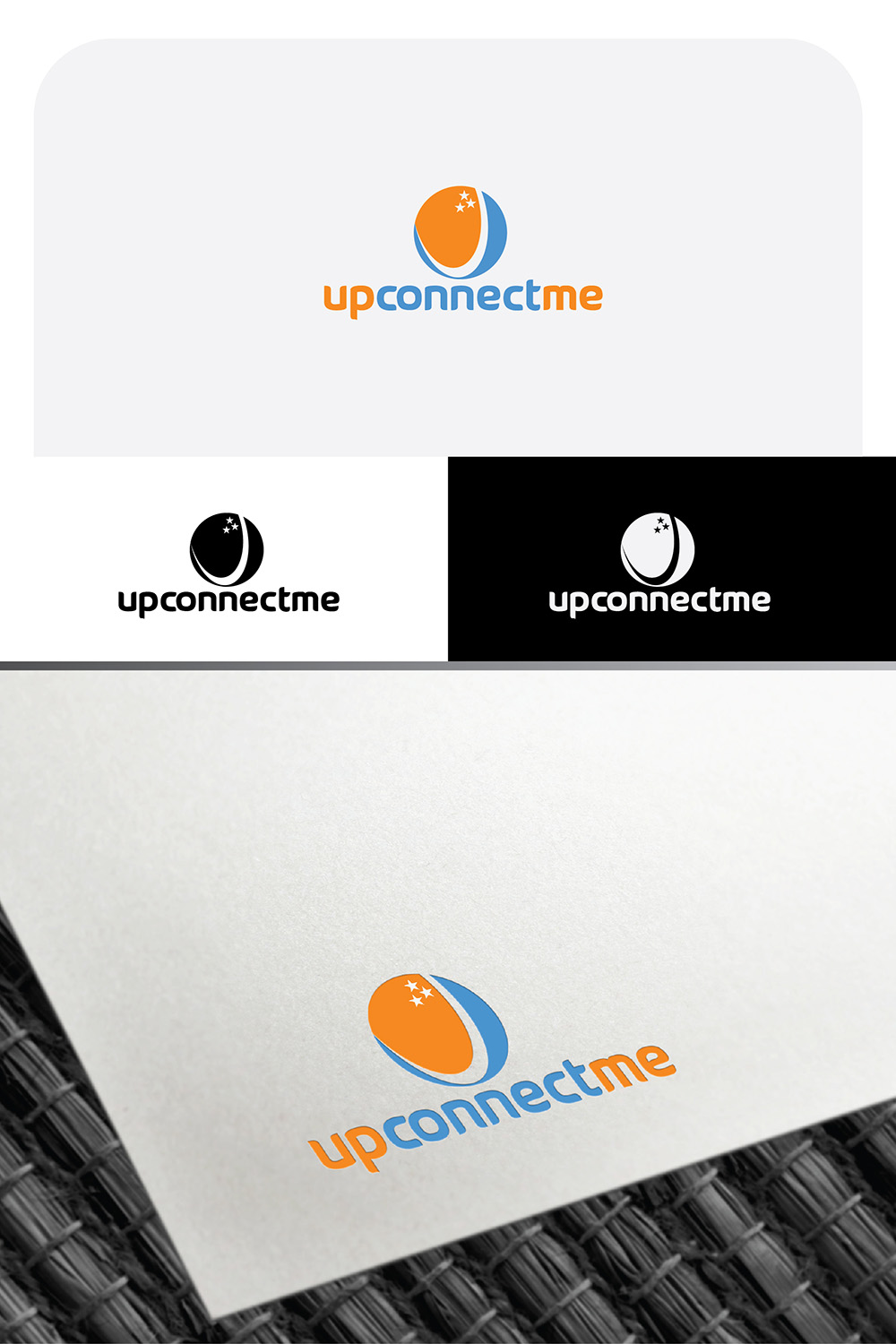 Logo Design by Maxo-Biz for UpConnectMe | Design #25354051