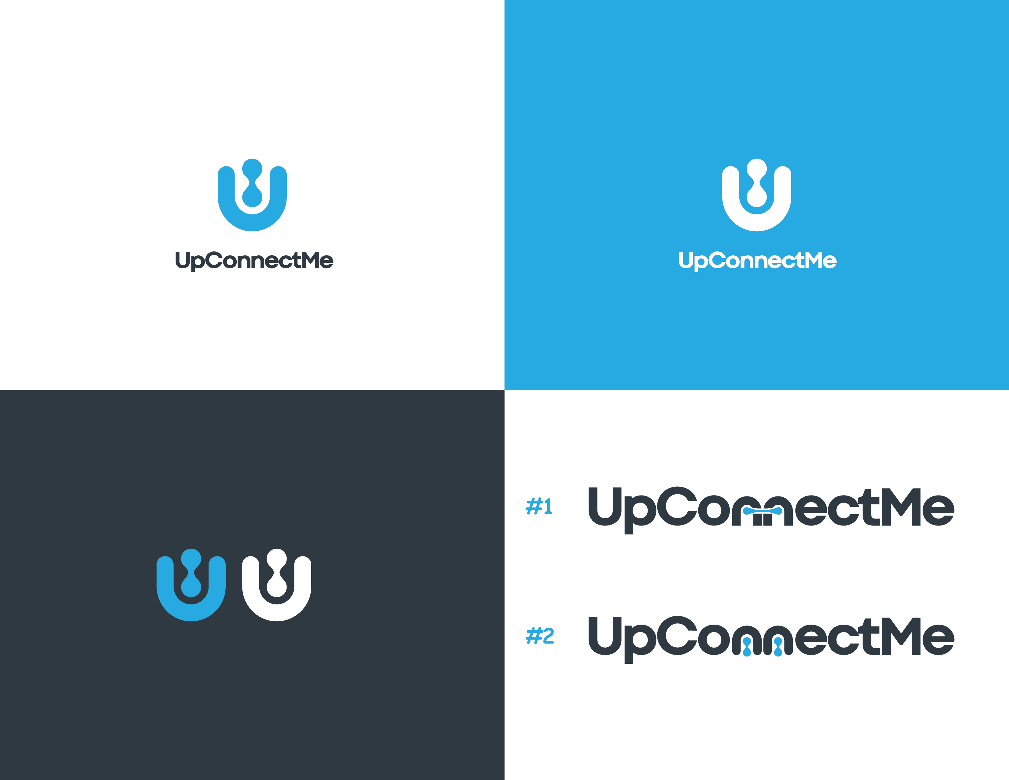 Logo Design by abd.k for UpConnectMe | Design #25383721