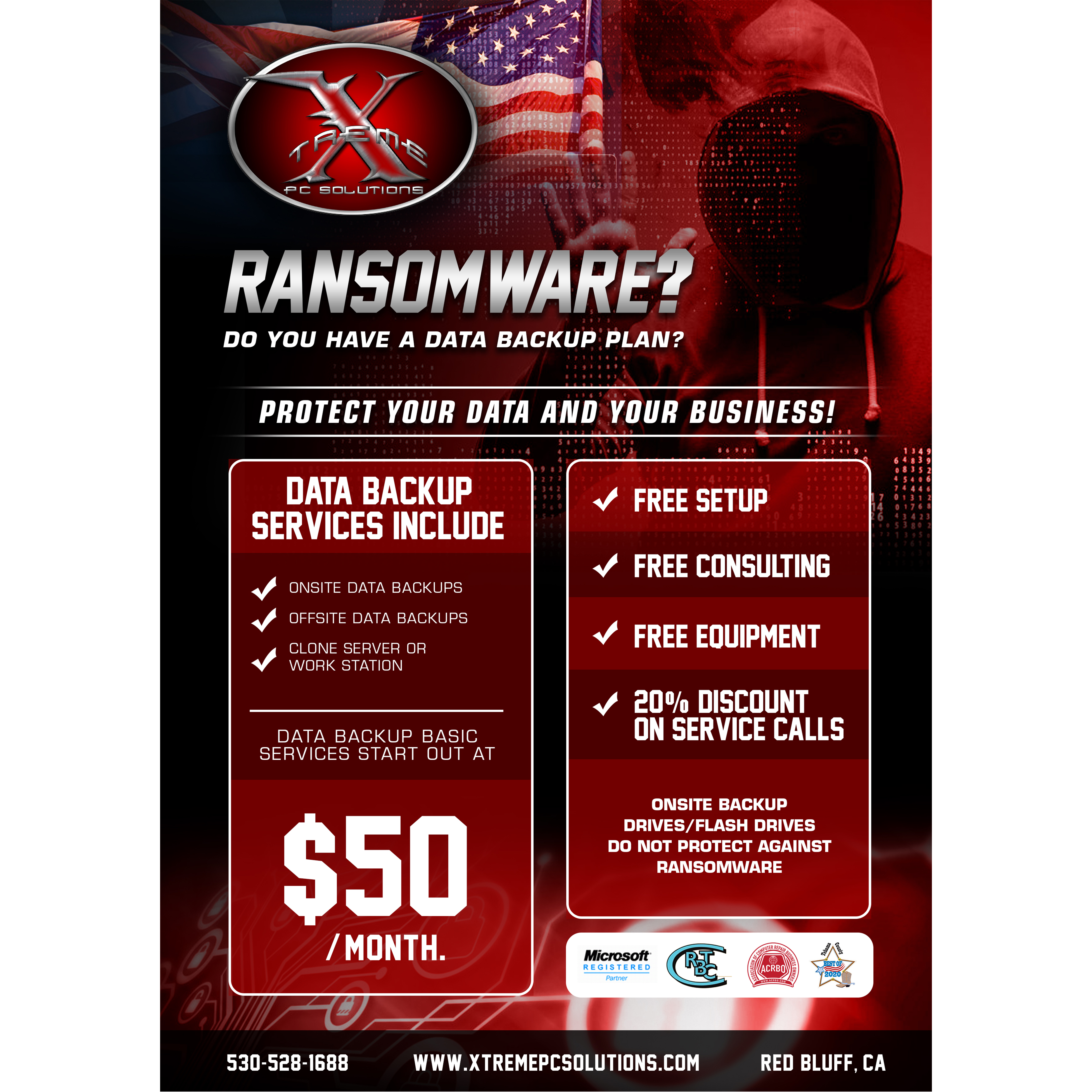 Flyer Design by jeffdefy for Xtreme PC Solutions | Design #25389285