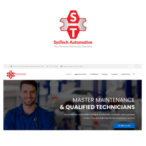 Logo Design by Suhail Rausseo for SysTech Automotive | Design #25347443
