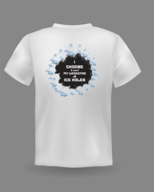 Ice Hole Tshirt Graphic Design | T-Shirt-Design von OroojF