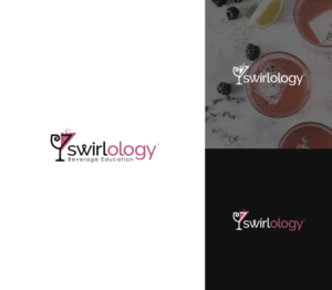 'Swirlology' and then 'wine & beverage education' or just 'beverage education' | Logo-Design von GBDESIGN