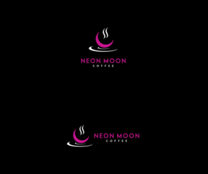 Logo Design by bijuak for Neon Moon Coffee | Design: #25341401