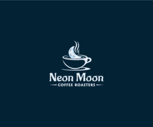 Neon Moon Coffee or Neon Moon Coffee Roasters | Logo Design by anico