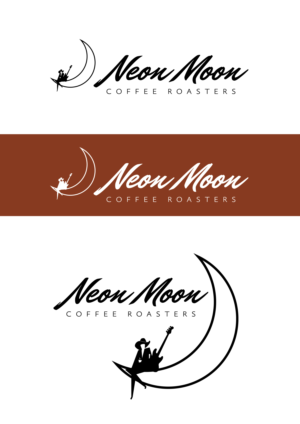Logo Design by senthilgraphicschennai78 for Neon Moon Coffee | Design: #25359786