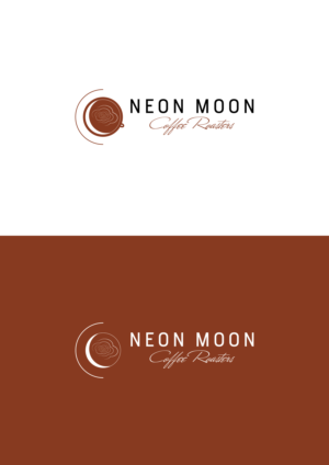 Logo Design by senthilgraphicschennai78 for Neon Moon Coffee | Design: #25366562