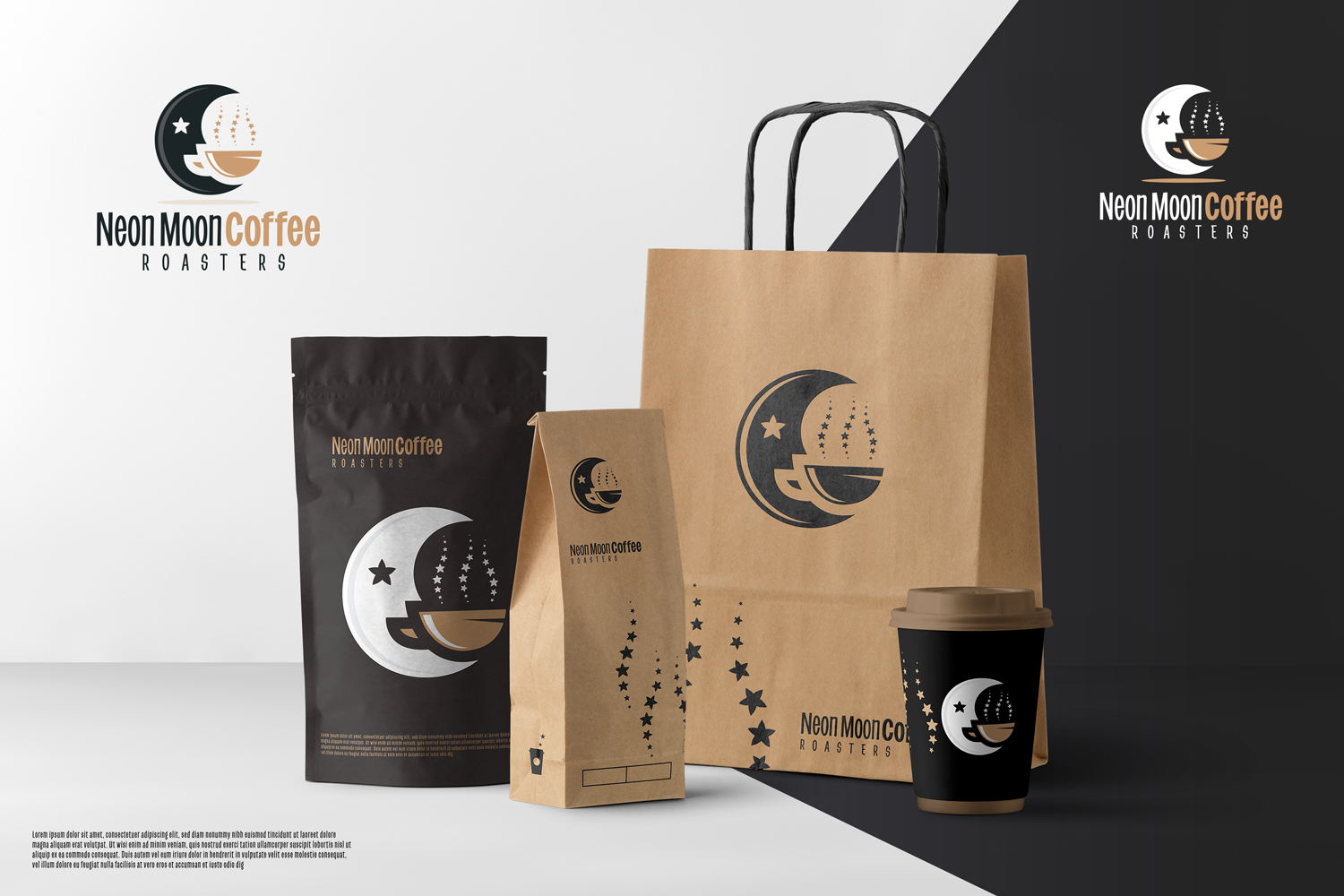 Diseño de Logo por Mosa Abo swelem para Neon Moon Coffee | Diseño #25337867