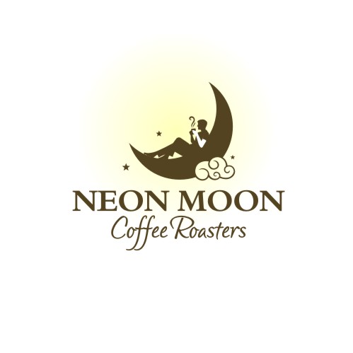 Logo Design by iamrady for Neon Moon Coffee | Design #25369919