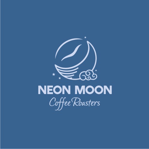 Logo Design by iamrady for Neon Moon Coffee | Design #25373639