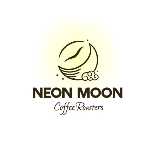 Diseño de Logo por iamrady para Neon Moon Coffee | Diseño #25373652