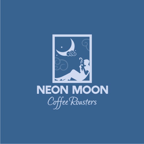 Logo Design by iamrady for Neon Moon Coffee | Design #25373805