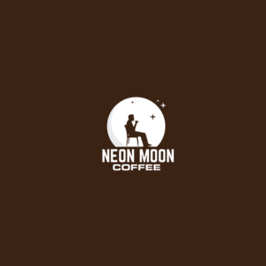 Logo Design by Maxo-Biz for Neon Moon Coffee | Design: #25355367