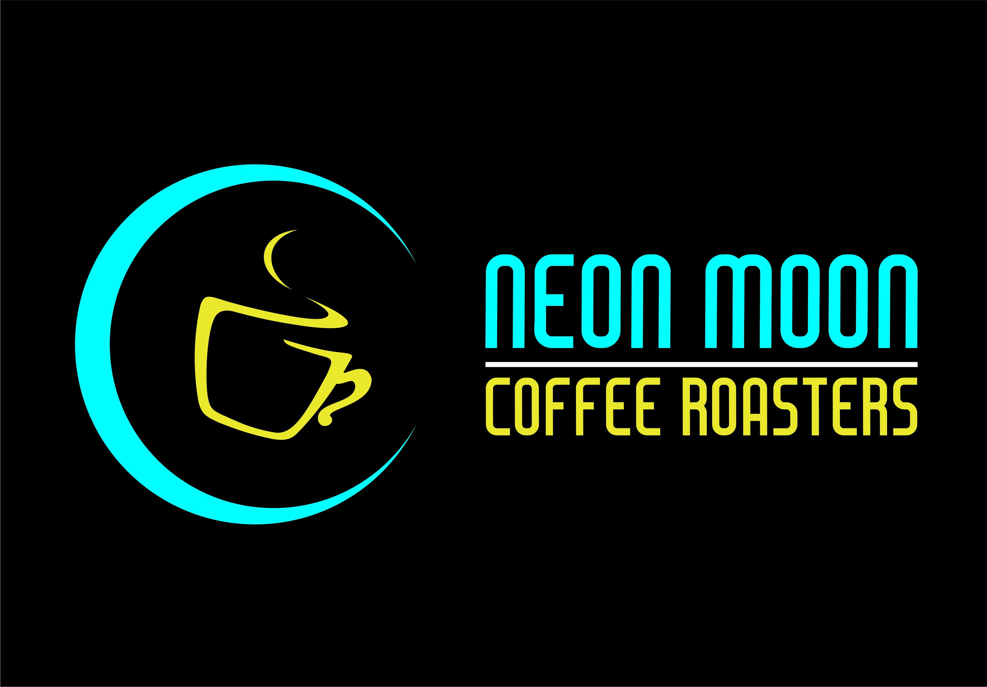 Logo-Design von alqiano 2 für Neon Moon Coffee | Design #25401163