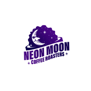 Neon Moon Coffee or Neon Moon Coffee Roasters | Logo Design by Majestic Prints