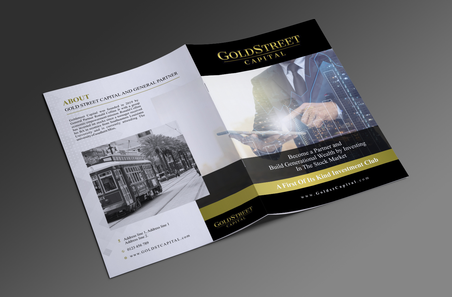 Diseño de Brochure por ecorokerz para The Collins Approach | Diseño #25345482