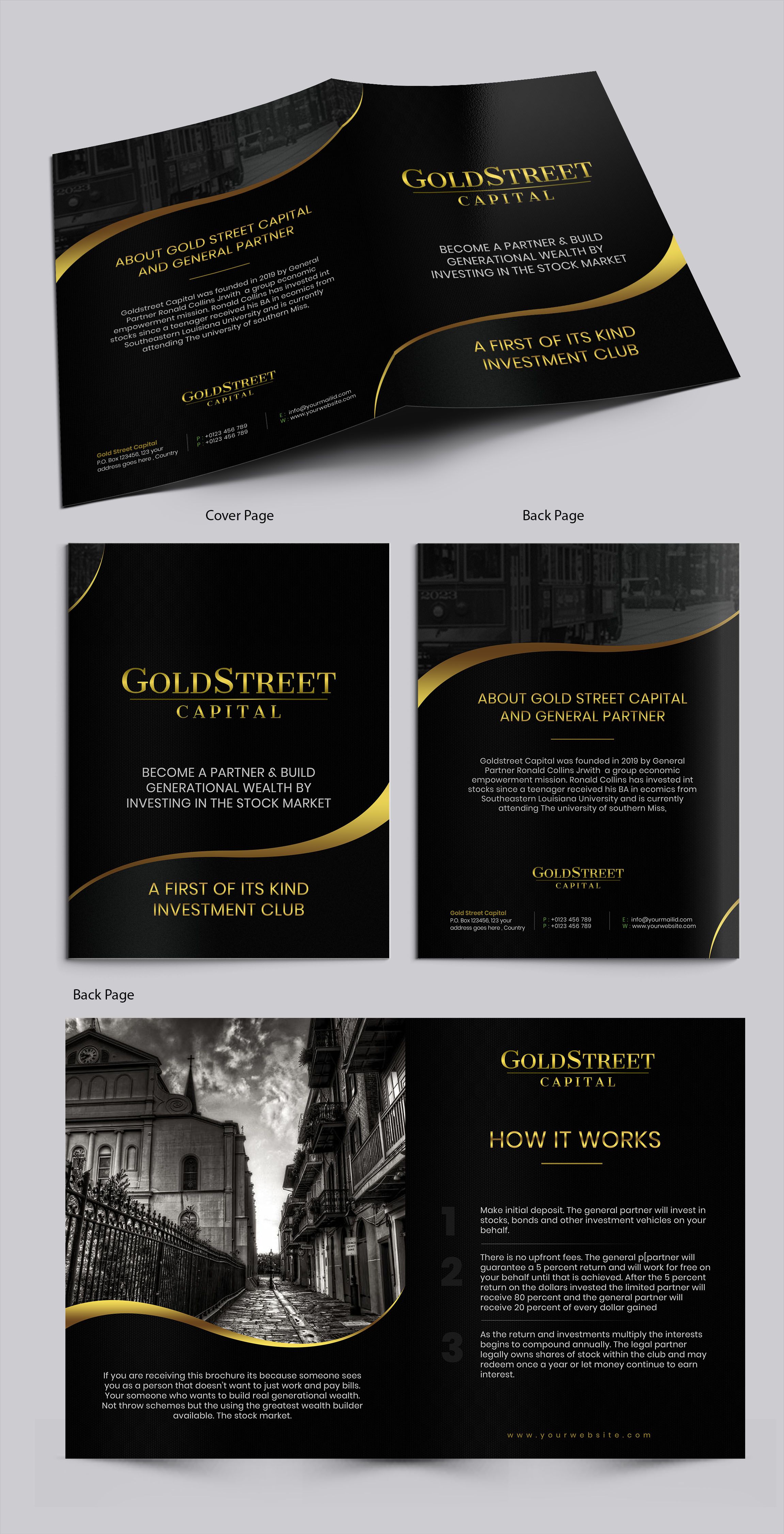 Diseño de Brochure por SAI DESIGNS para The Collins Approach | Diseño #25369775
