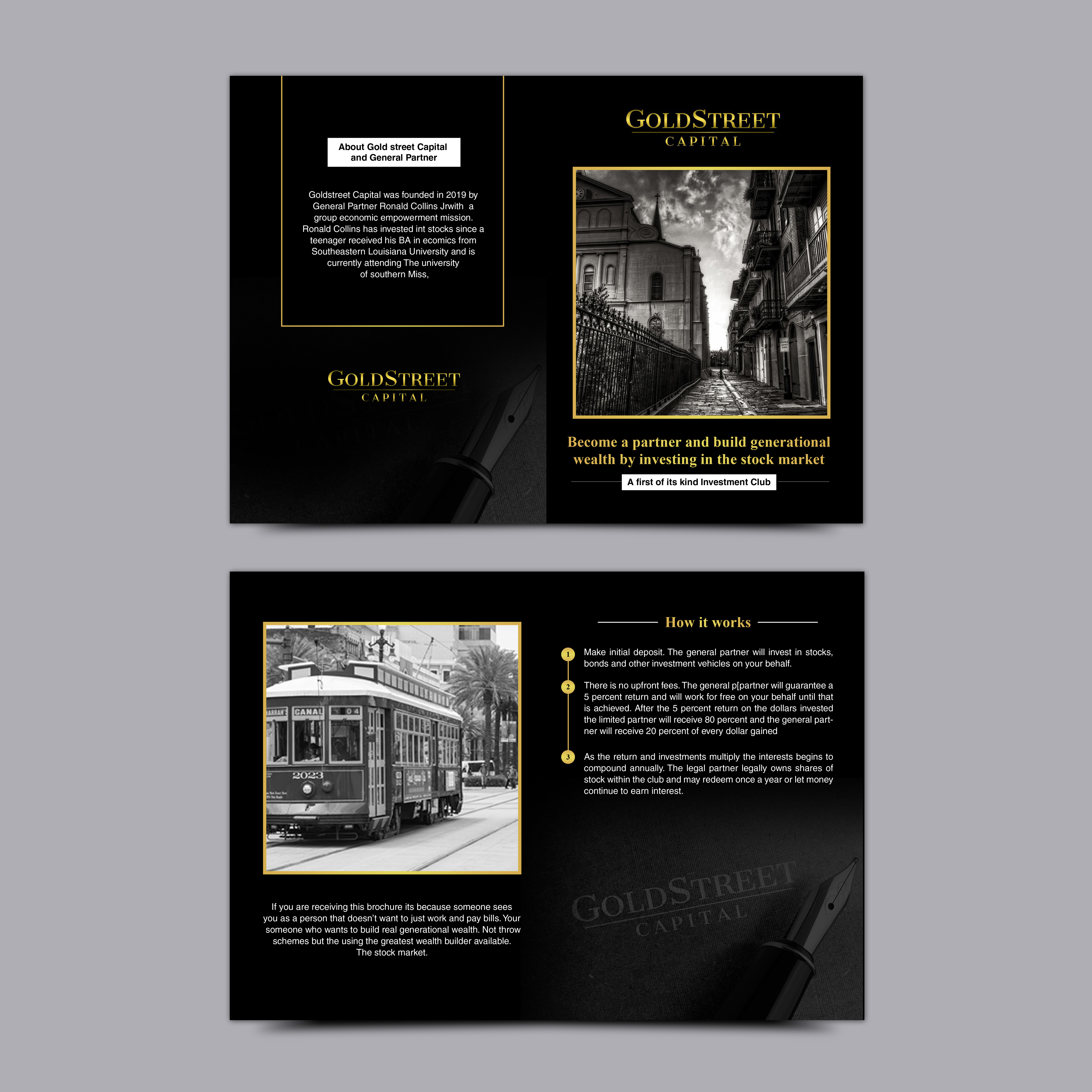 Broschüren-Design von TuktukiShree für The Collins Approach | Design #25354763