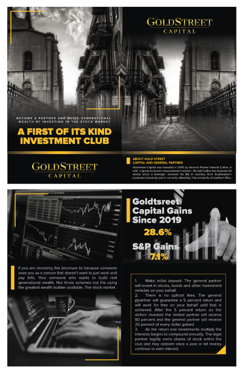 Diseño de Brochure por Maxo-Biz para The Collins Approach | Diseño #25358943