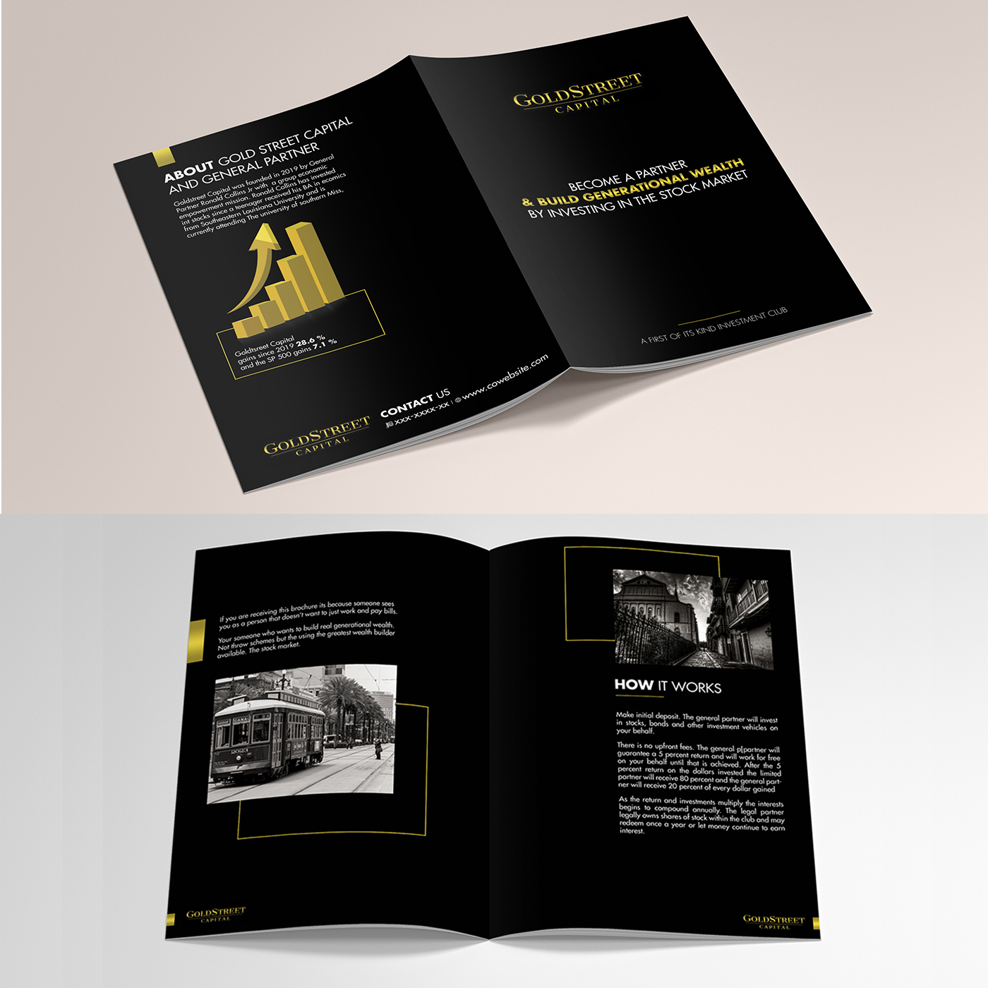 Broschüren-Design von Art Scenario für The Collins Approach | Design #25382249