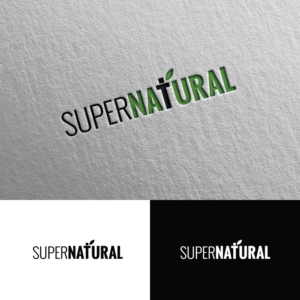 SUPERNATURAL; supernatural; SUPERnatural; SPRNTRL; Be creative with the wording! | Logo Design by Rii