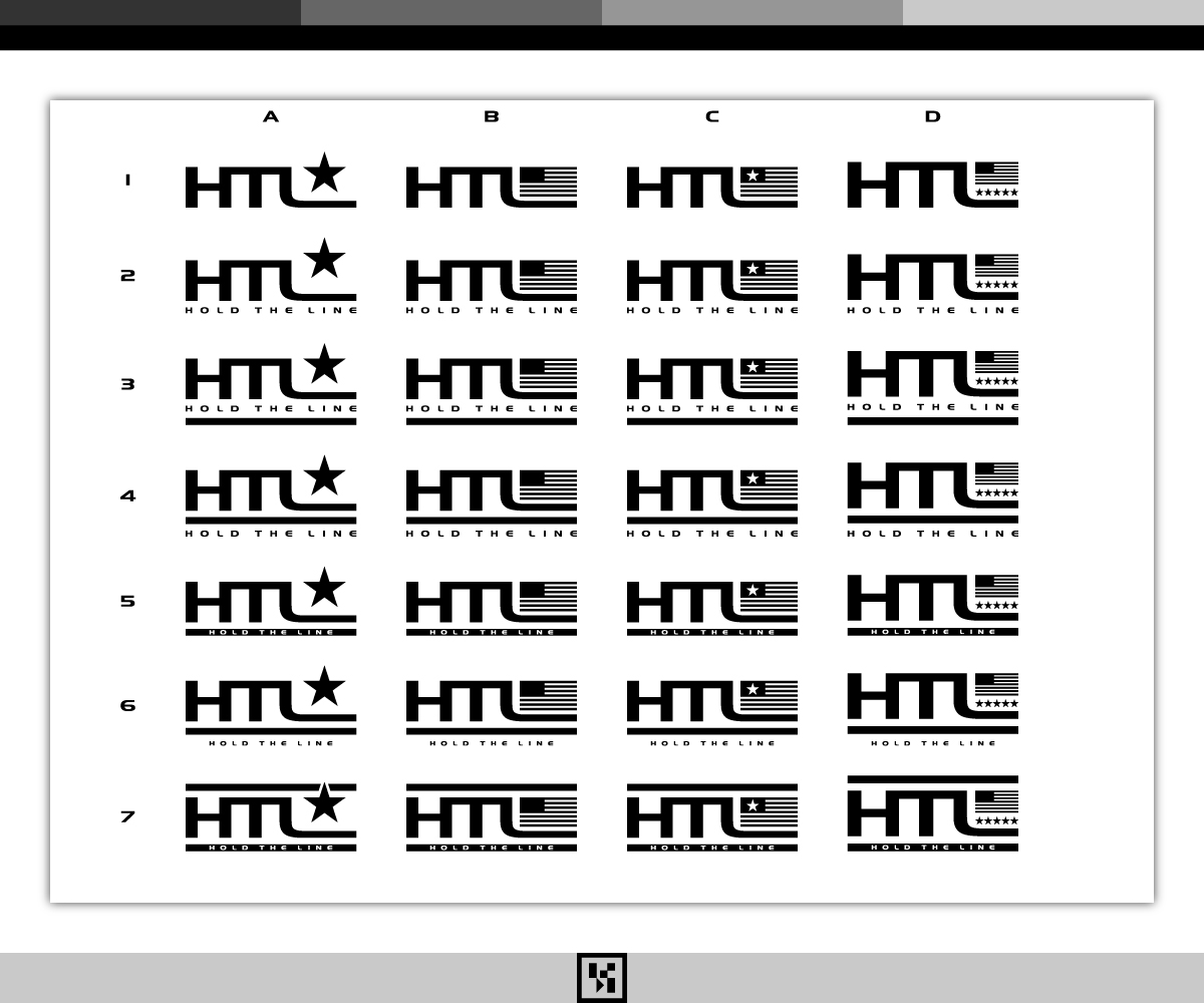 Logo Design by BT Designs for Hold The Line | Design #25348270