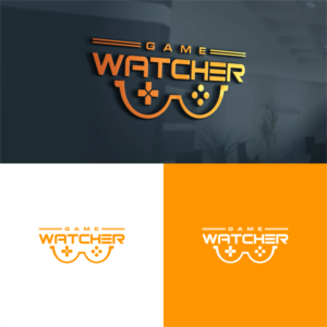 GameWatcher, GameDébut | Logo Design by tejo