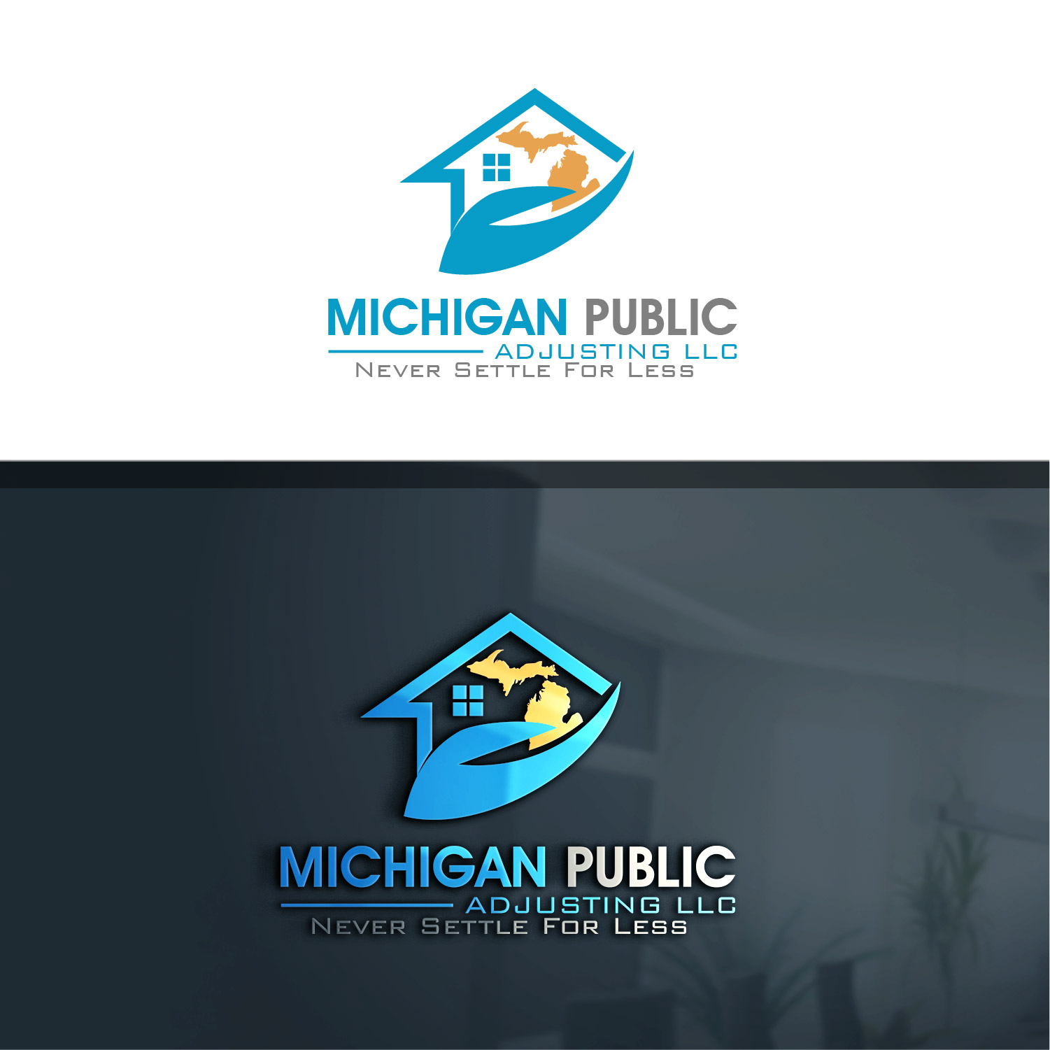 Logo Design by ErrAr for Michigan Public Adjusting LLC  | Design #25351169