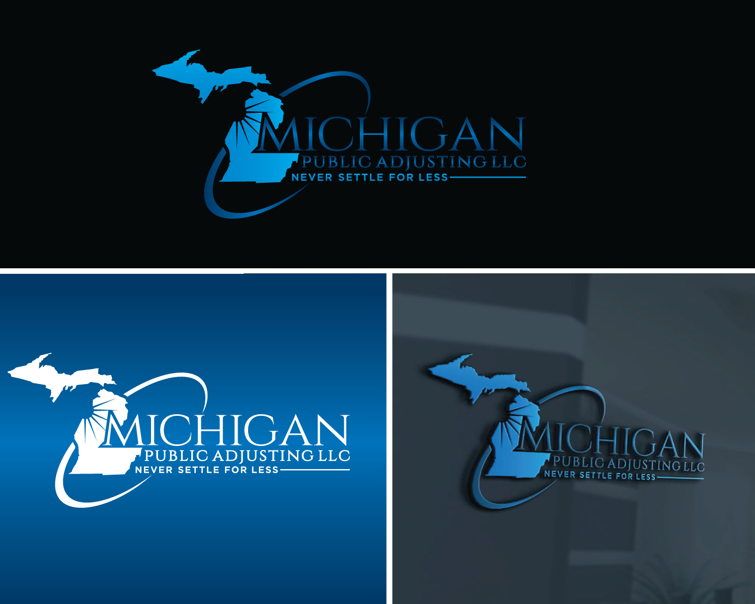 Logo-Design von Atec für Michigan Public Adjusting LLC  | Design #25354731