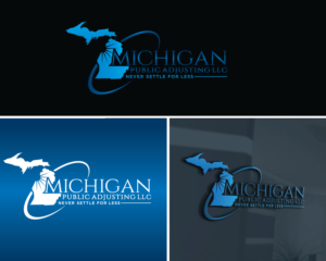 Logo Design by Atec for Michigan Public Adjusting LLC  | Design: #25354731