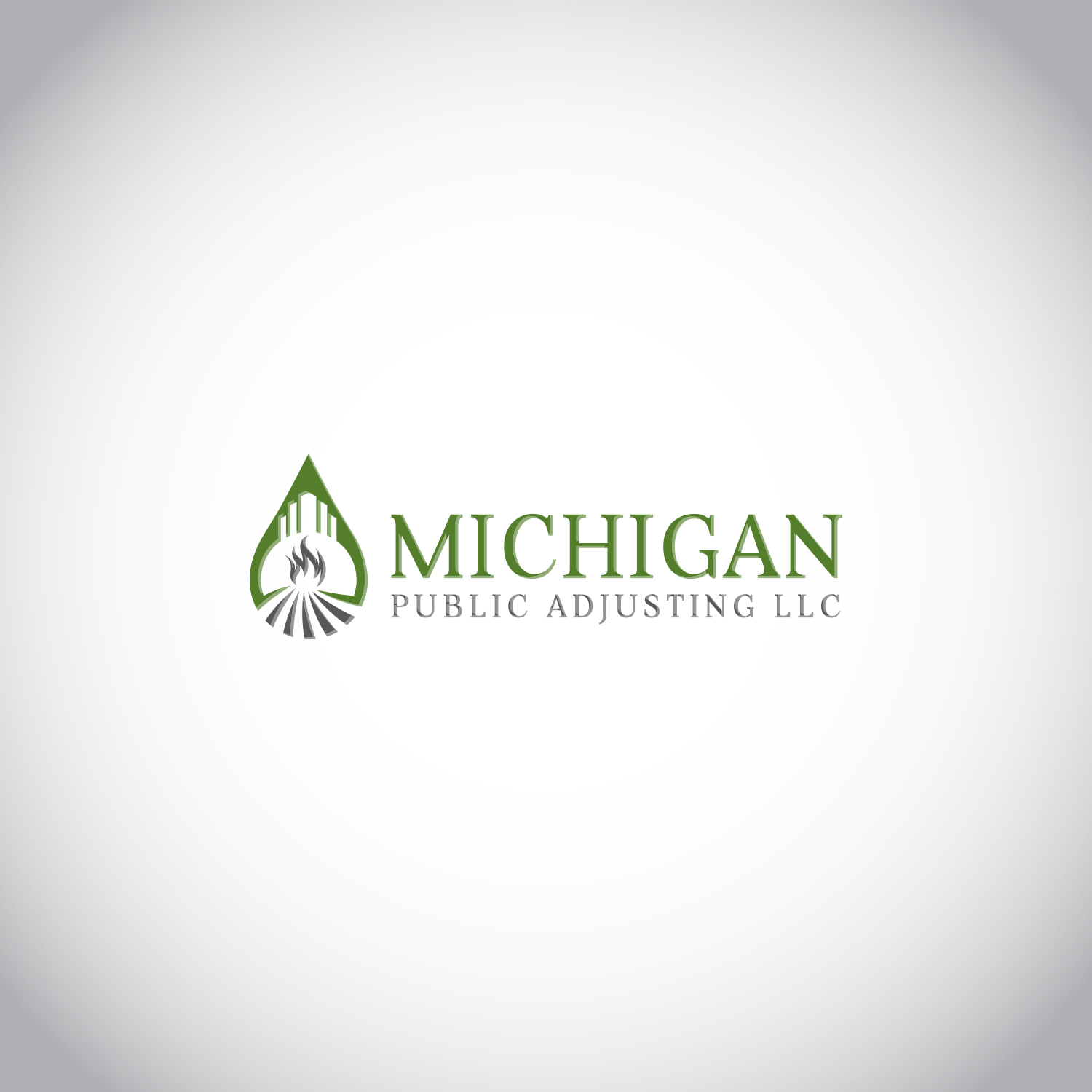 Logo Design by Maxo-Biz for Michigan Public Adjusting LLC  | Design #25344598