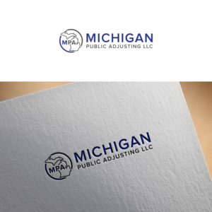 Logo Design by Maxo-Biz for Michigan Public Adjusting LLC  | Design: #25344600