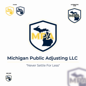 Logo Design by Eacostadesign for Michigan Public Adjusting LLC  | Design: #25342800