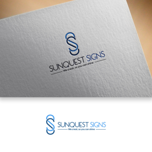 SUNQUEST SIGNS | Diseño de Logo por DesignDUO