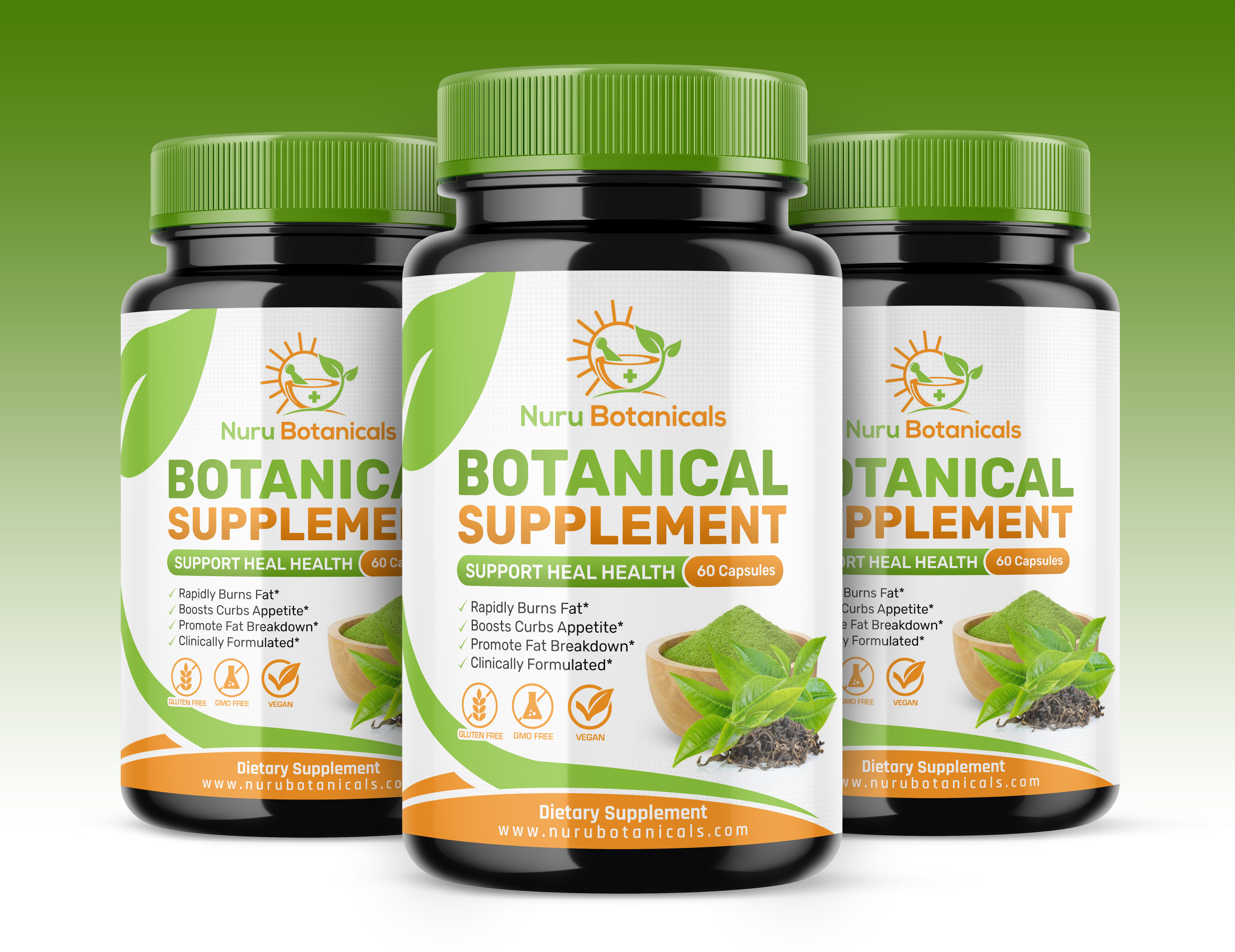 Packaging Design by SAI DESIGNS for Nuru Botanicals | Design #25369783