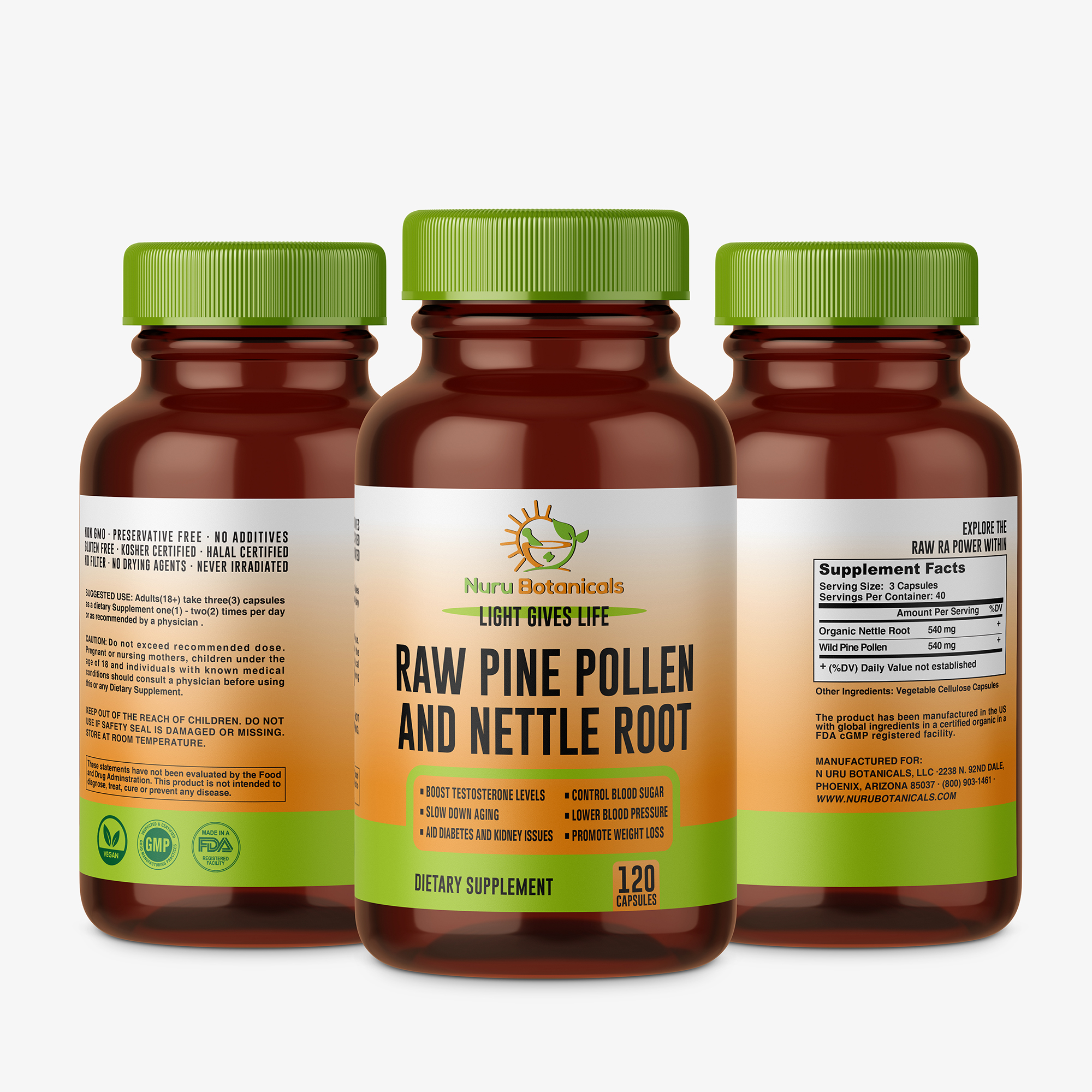 Packaging Design by ronin71 for Nuru Botanicals | Design #25396799